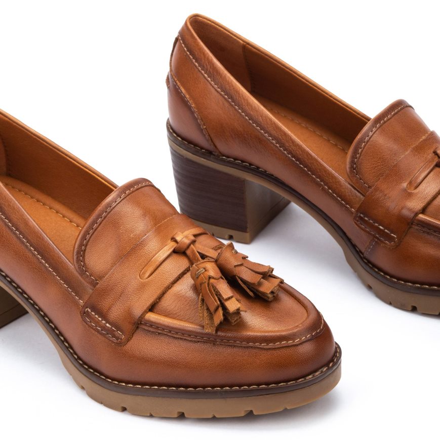 Women's Pikolinos LLANES Loafers Brown | NZ E2857A9